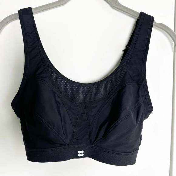 Sweaty Betty Ultra Running Sports Bra Black Size 32D Adjustable Comfortable - Picture 3 of 9